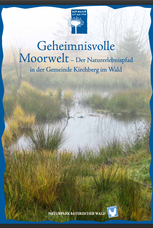Flyer Naturpark Moorwelt Titelblatt