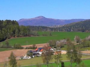 Rachelblick vom Hohen Sachsen bei Grafenau