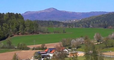 Rachelblick vom Hohen Sachsen bei Grafenau