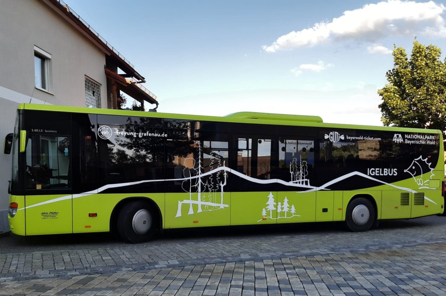 Igelbusse starten in die Sommersaison 2020 BayerwaldTicket