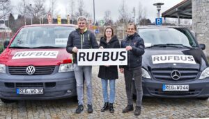 Neues Schild Rufbus